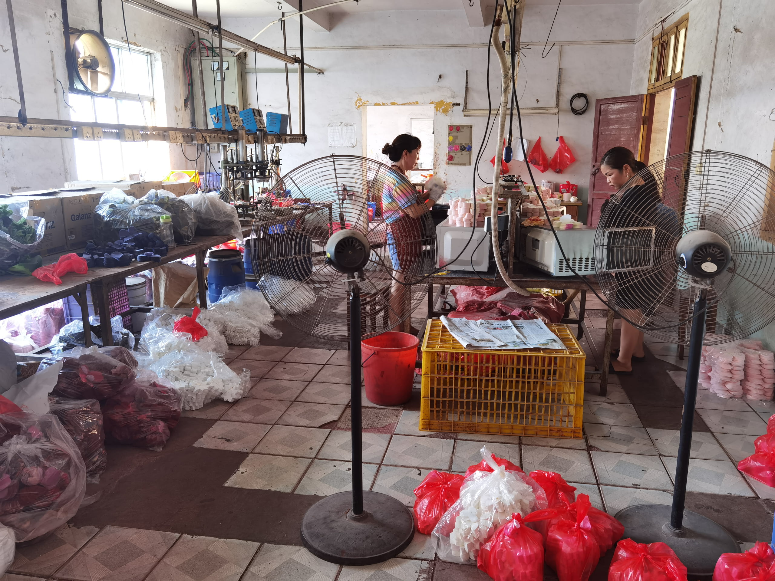 Dyeing workshop