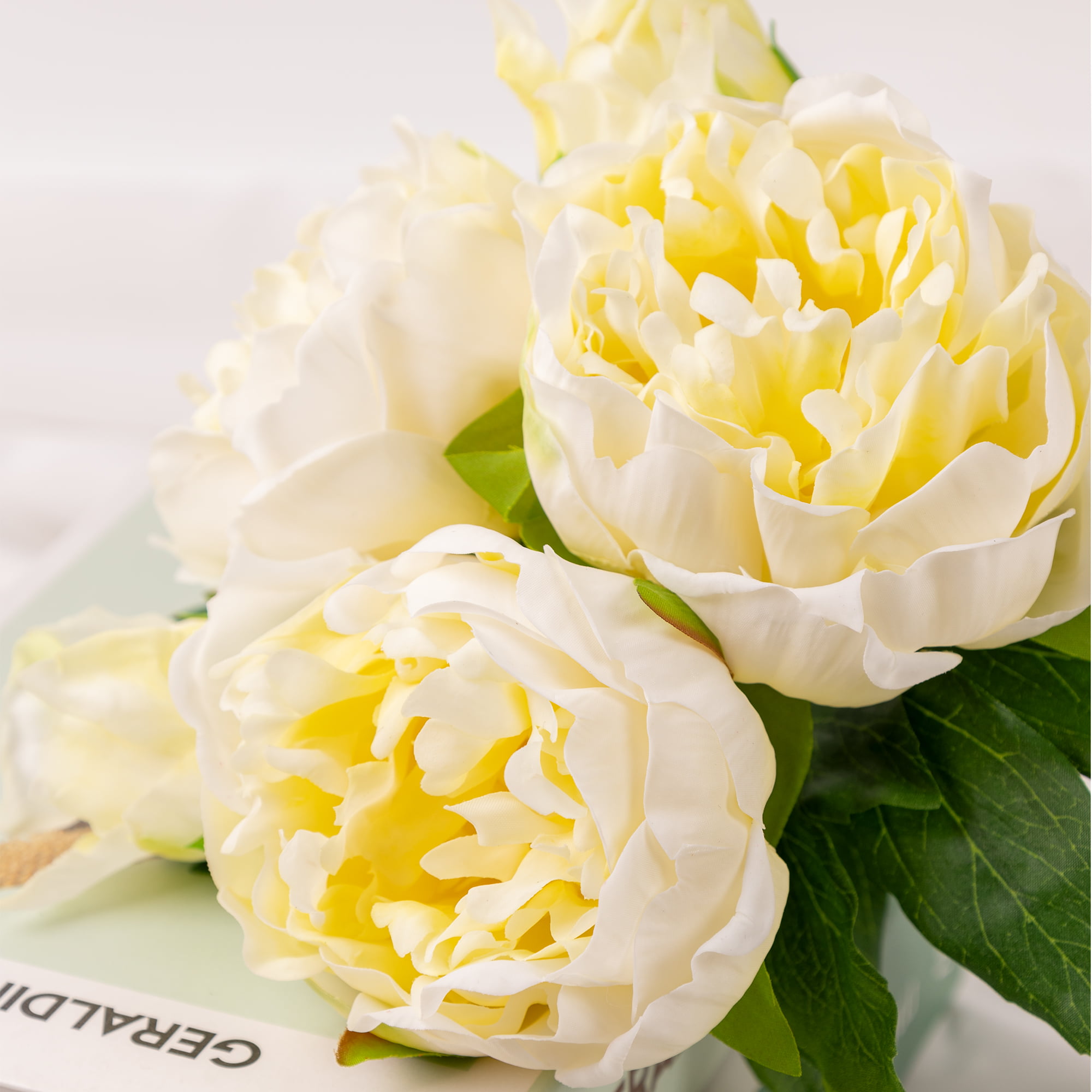 30cm Real-Touch 5 Heads Lydia Peony Bundle