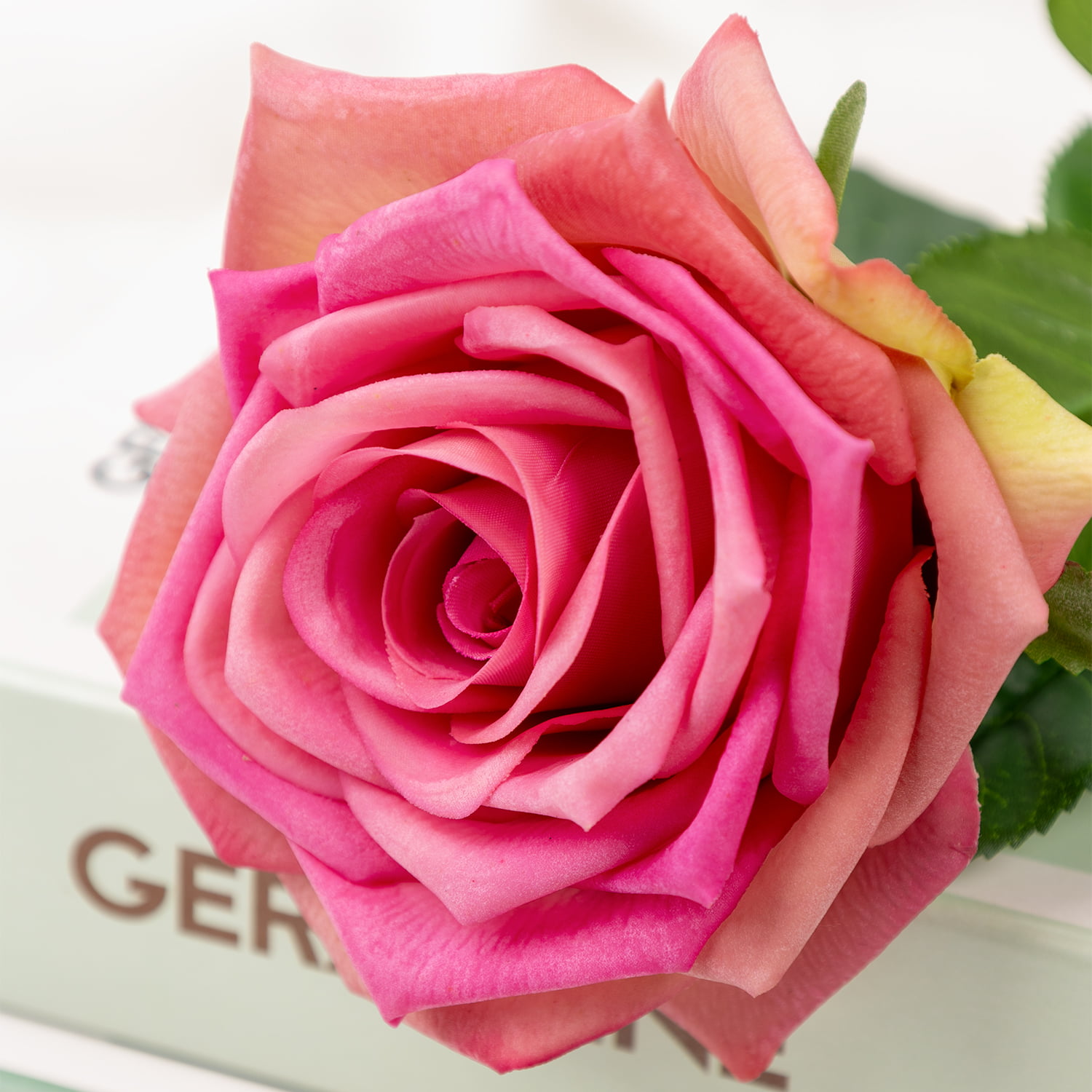 72cm Real-Touch Sandy Rose Stem