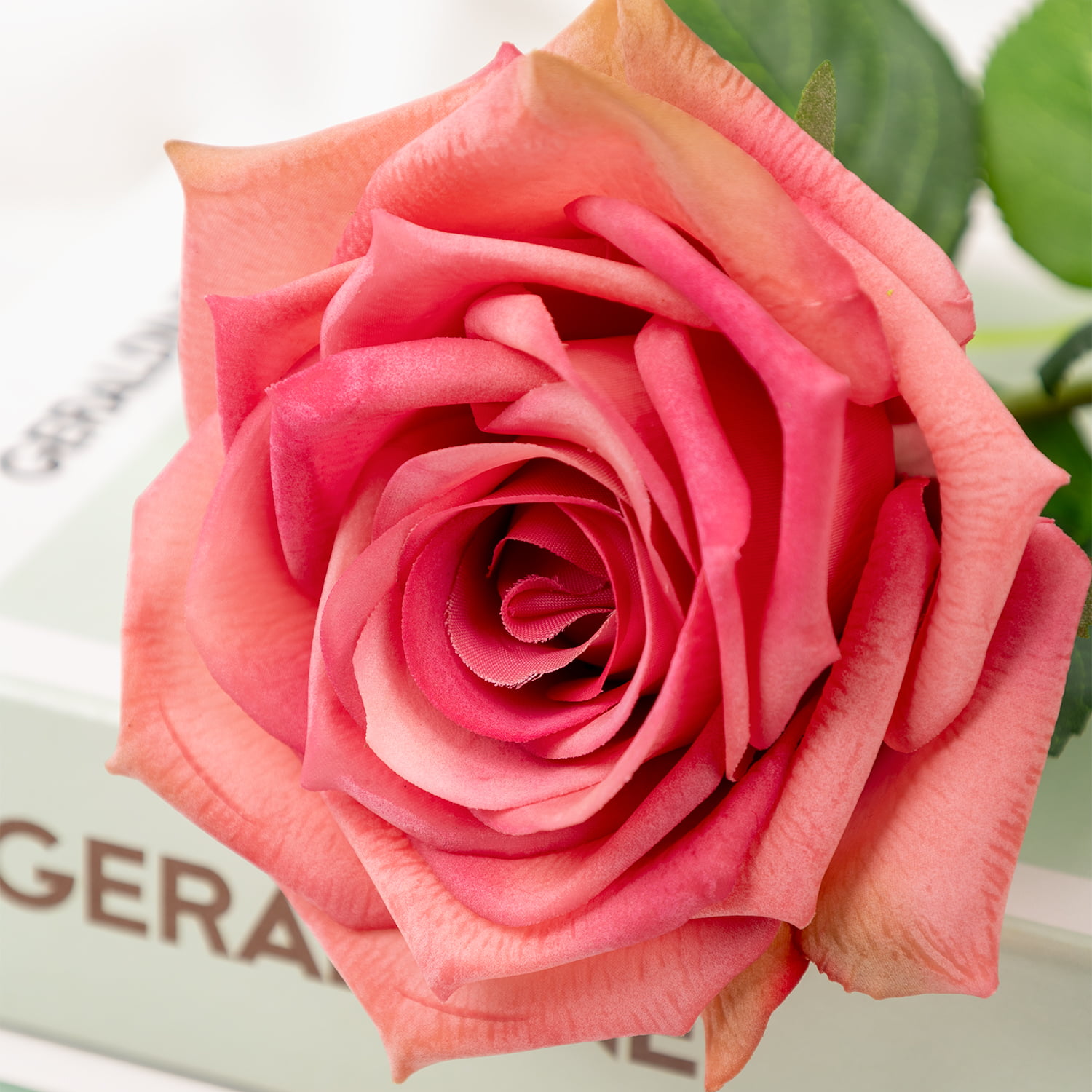 72cm Real-Touch Sandy Rose Stem