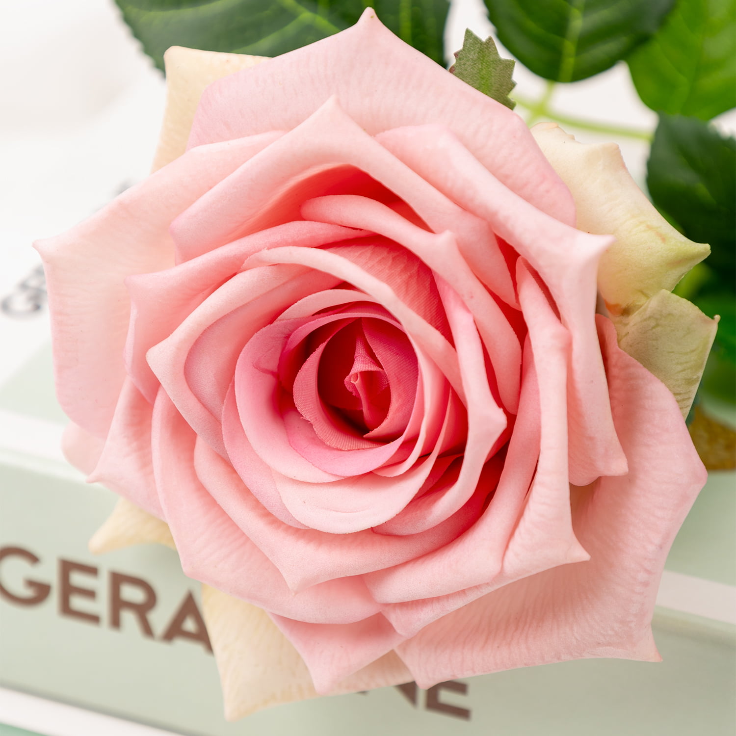 72cm Real-Touch Sandy Rose Stem