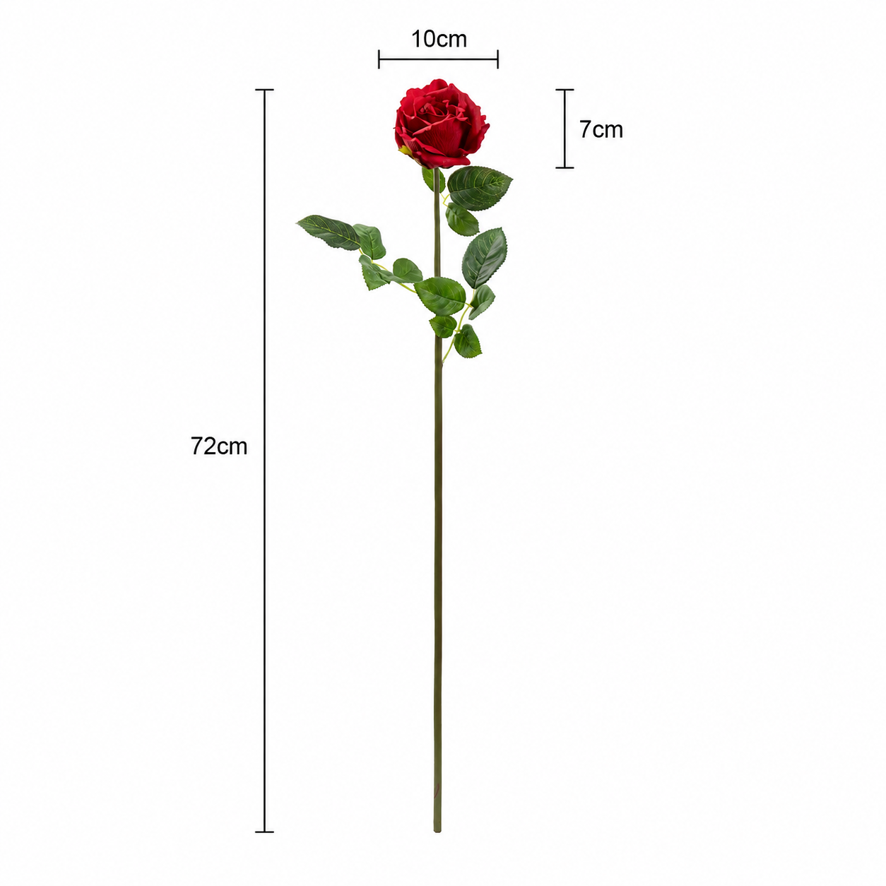 72cm Real-Touch Bonnie Rose Stem