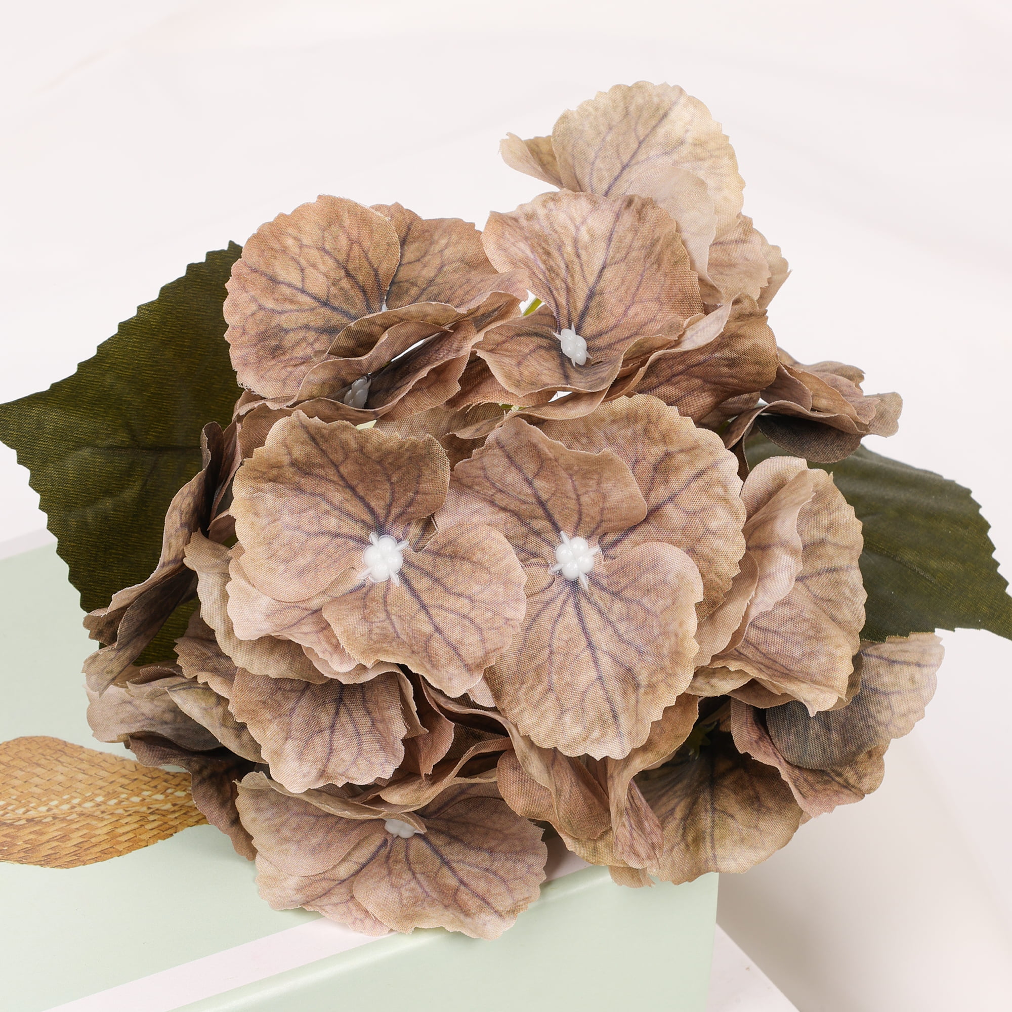 36cm Real-Touch 3D mini 20 Heads Hydrangea Stem