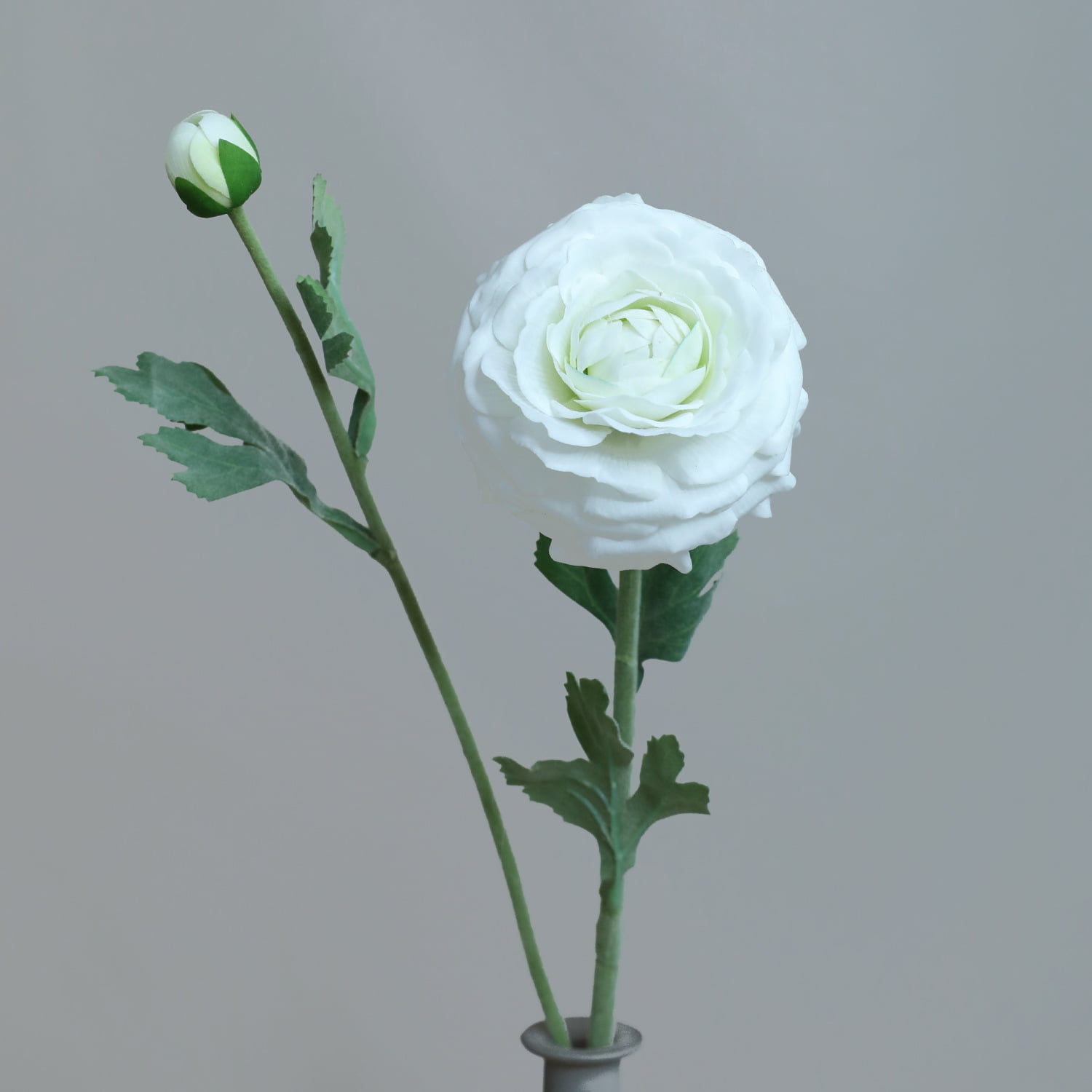 49cm Real-Touch 2 Heads Annie Ranunculus Spray