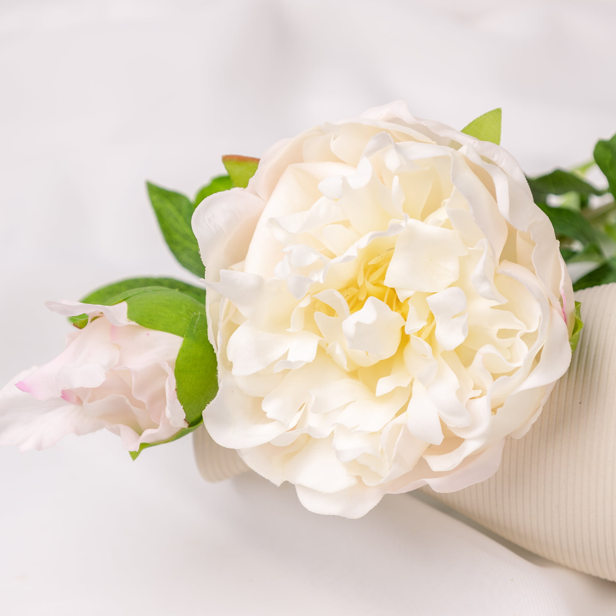 70cm Real-Touch Lydia Peony Stem
