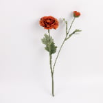 49cm Real-Touch 2 Heads Annie Ranunculus Spray