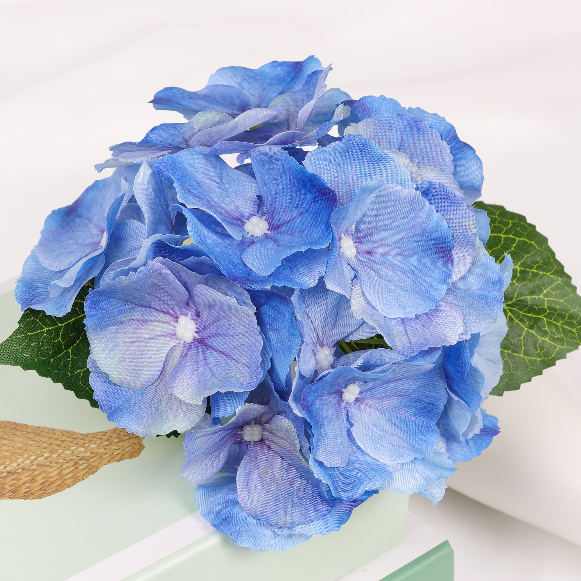 36cm Real-Touch 3D mini 20 Heads Hydrangea Stem