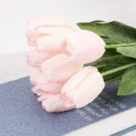 45cm Real-Touch 9 Heads Ariel Tulip Bundle