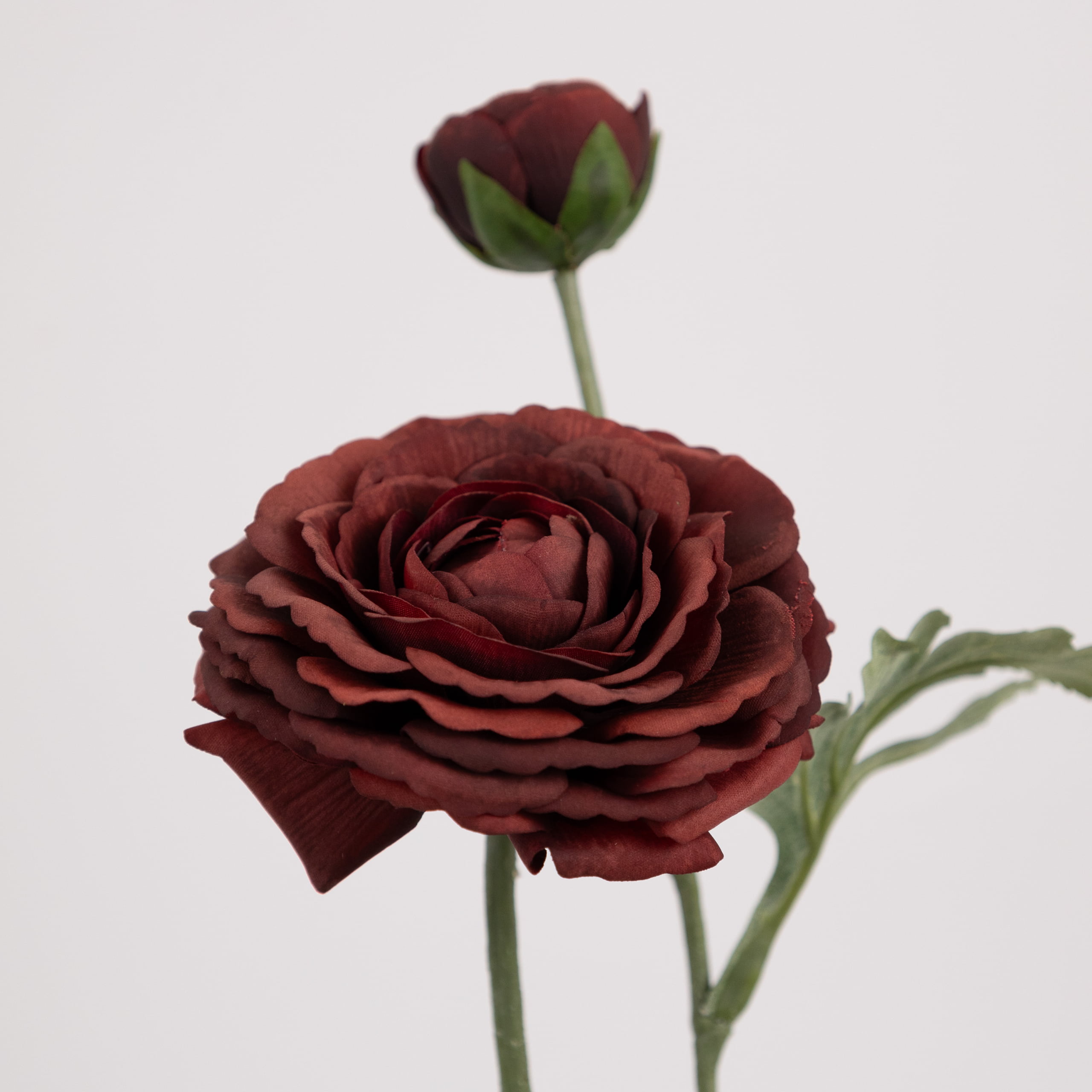49cm Real-Touch 2 Heads Annie Ranunculus Spray
