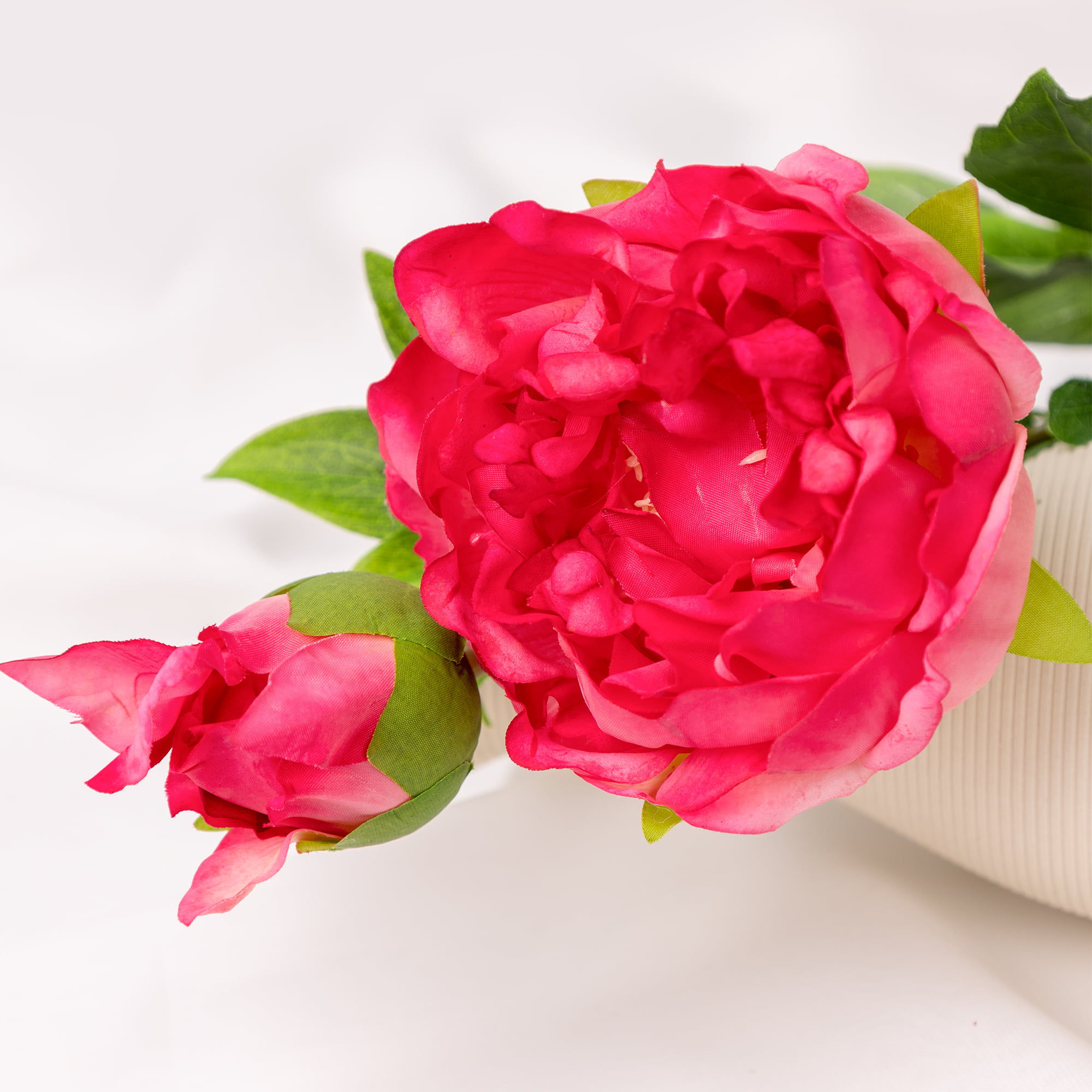 70cm Real-Touch Lydia Peony Stem
