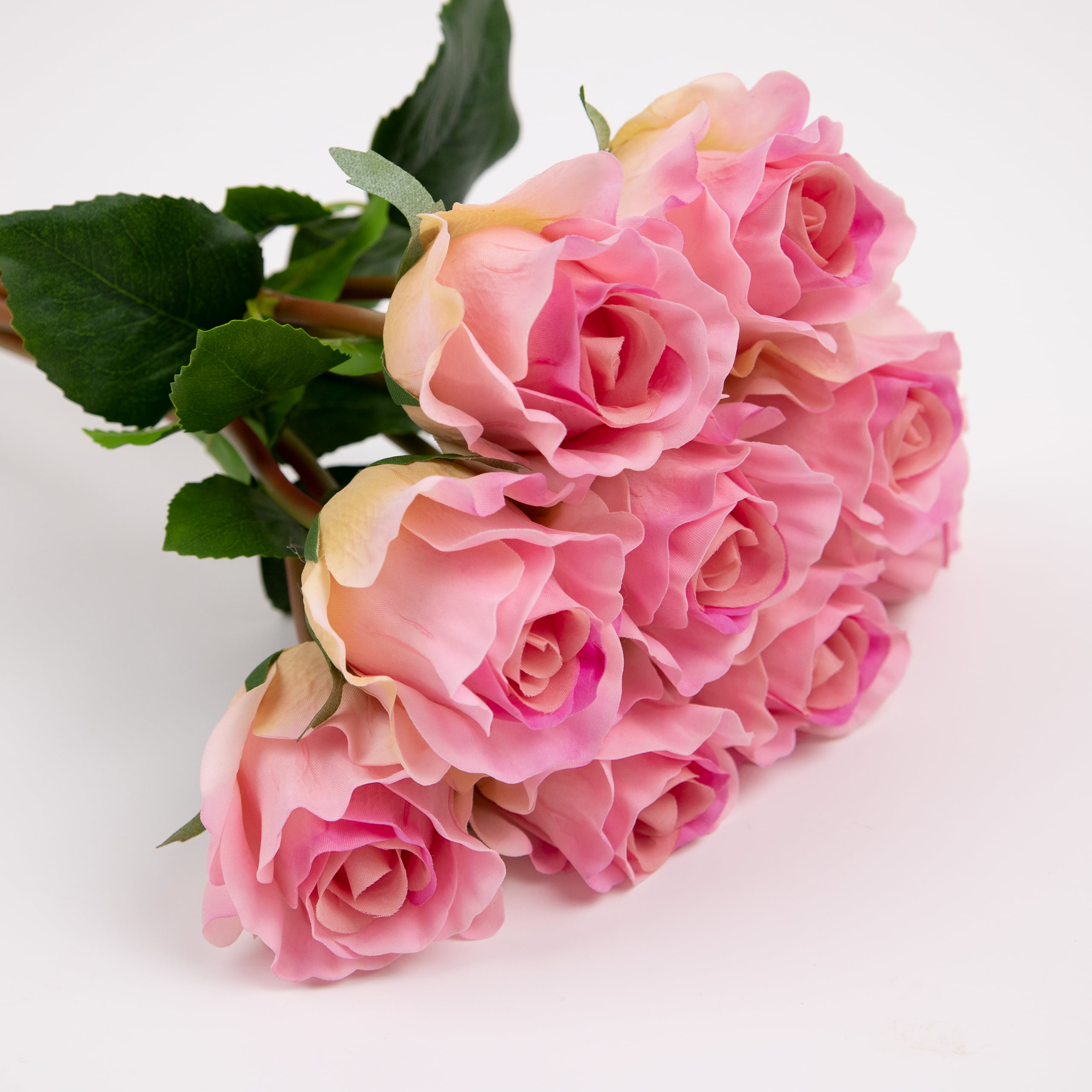 45cm Real-Touch 9 Heads Charlotte Rose Bundle