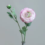 49cm Real-Touch 2 Heads Annie Ranunculus Spray