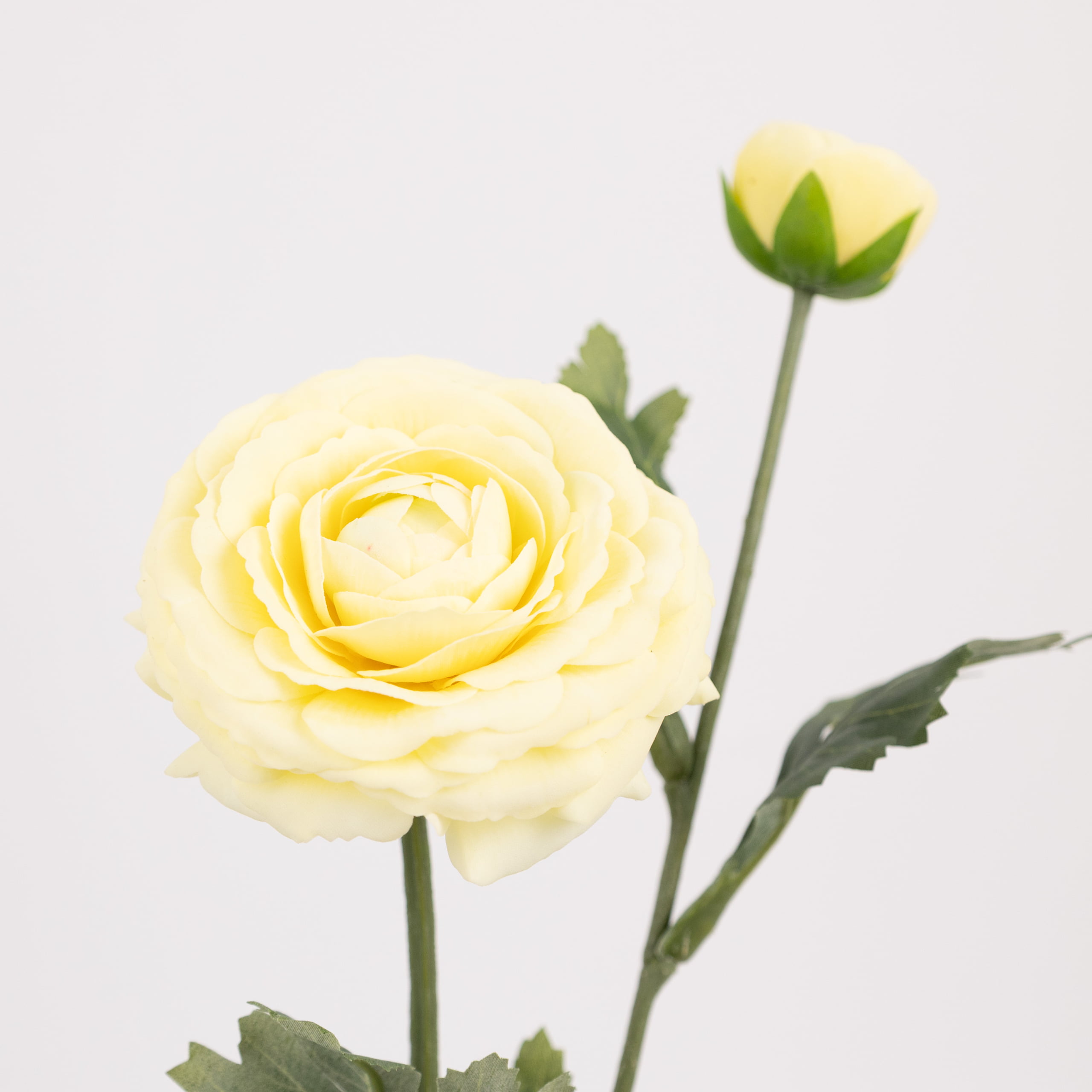 49cm Real-Touch 2 Heads Annie Ranunculus Spray