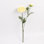 49cm Real-Touch 2 Heads Annie Ranunculus Spray