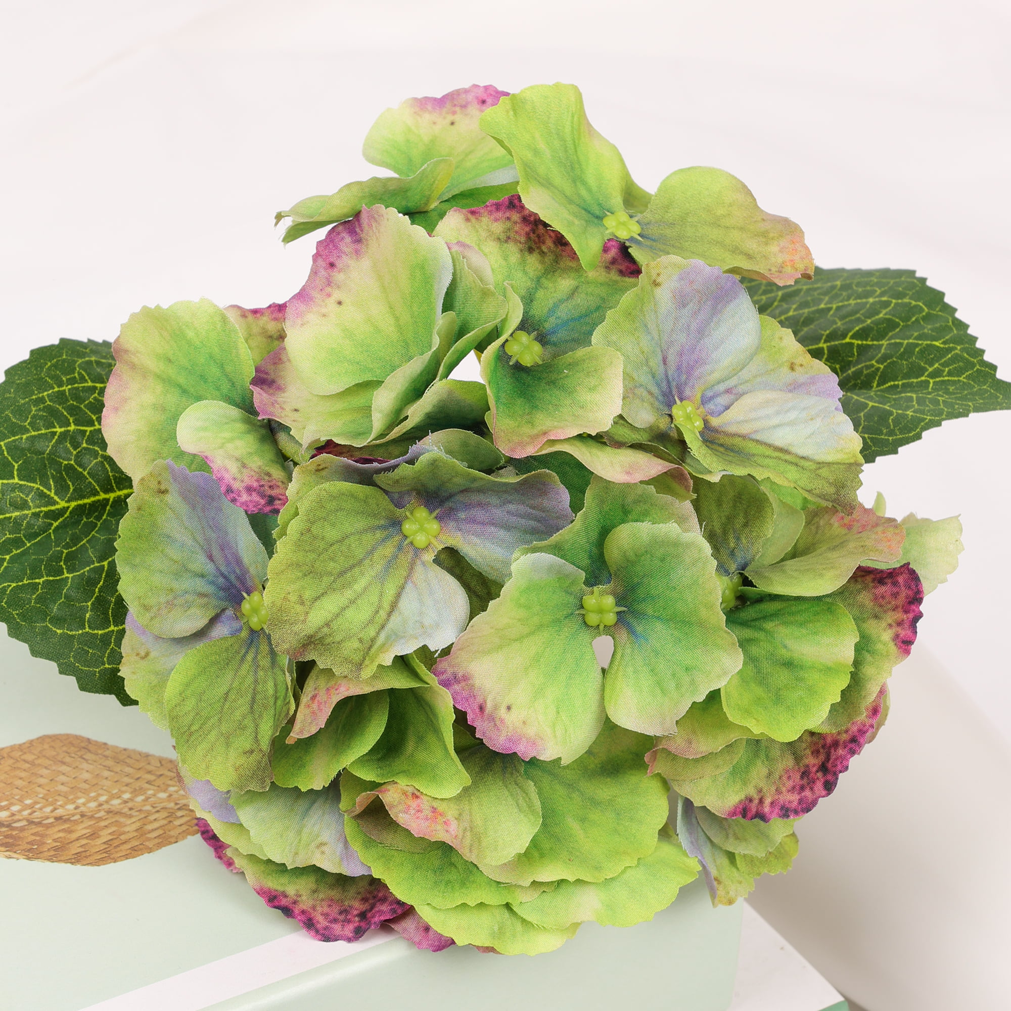 36cm Real-Touch 3D mini 20 Heads Hydrangea Stem