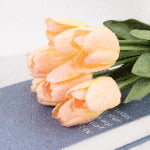 45cm Real-Touch 9 Heads Ariel Tulip Bundle