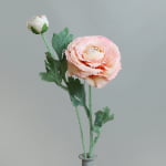 49cm Real-Touch 2 Heads Annie Ranunculus Spray