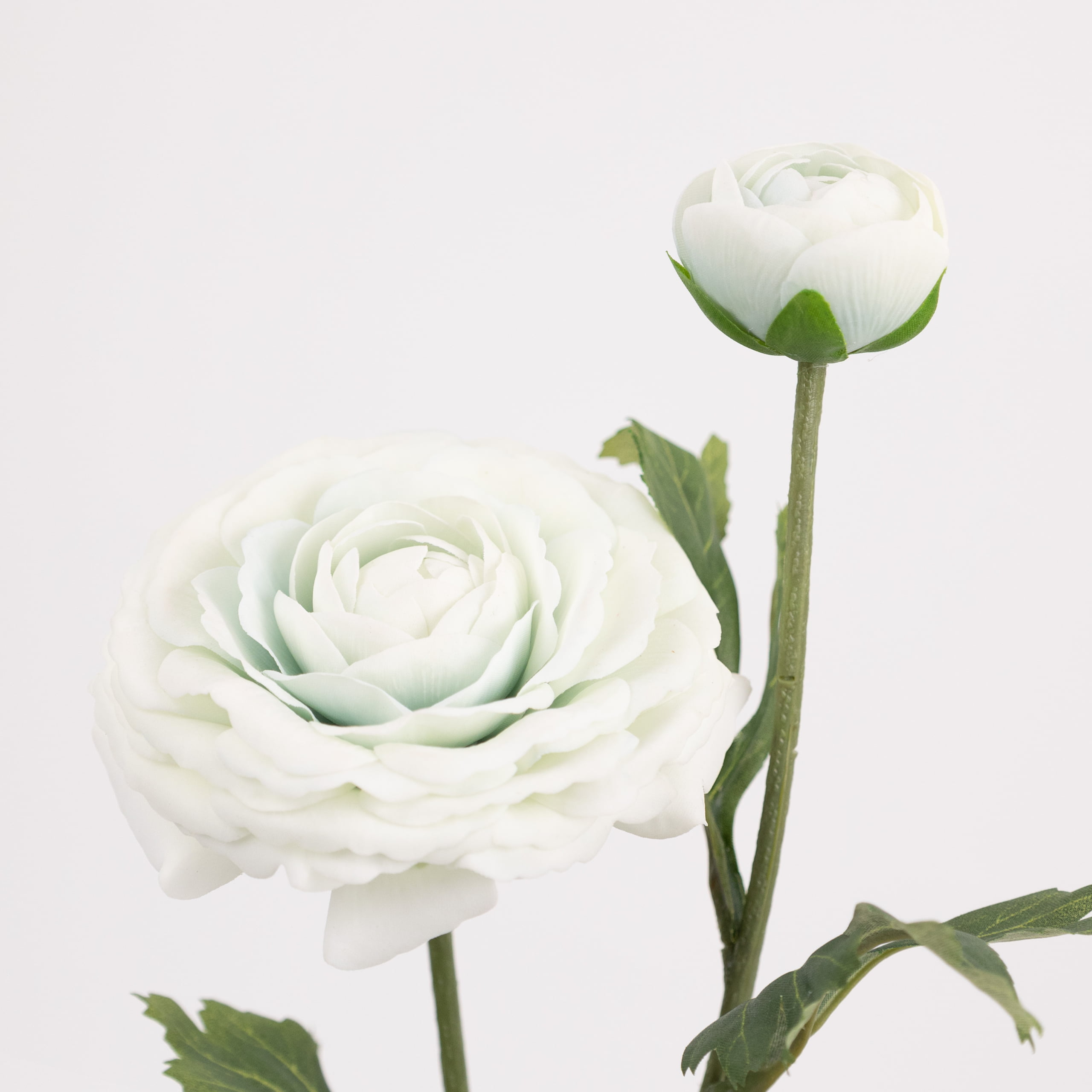 49cm Real-Touch 2 Heads Annie Ranunculus Spray