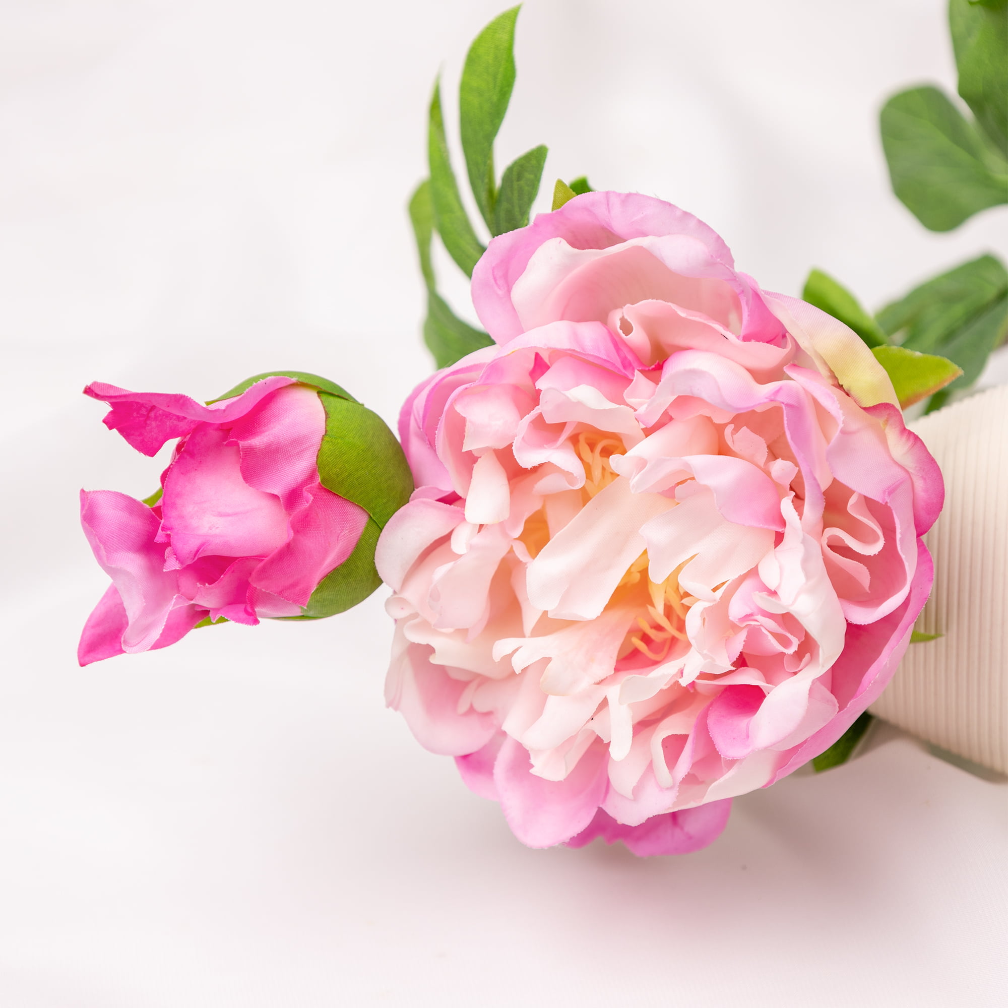 70cm Real-Touch Lydia Peony Stem