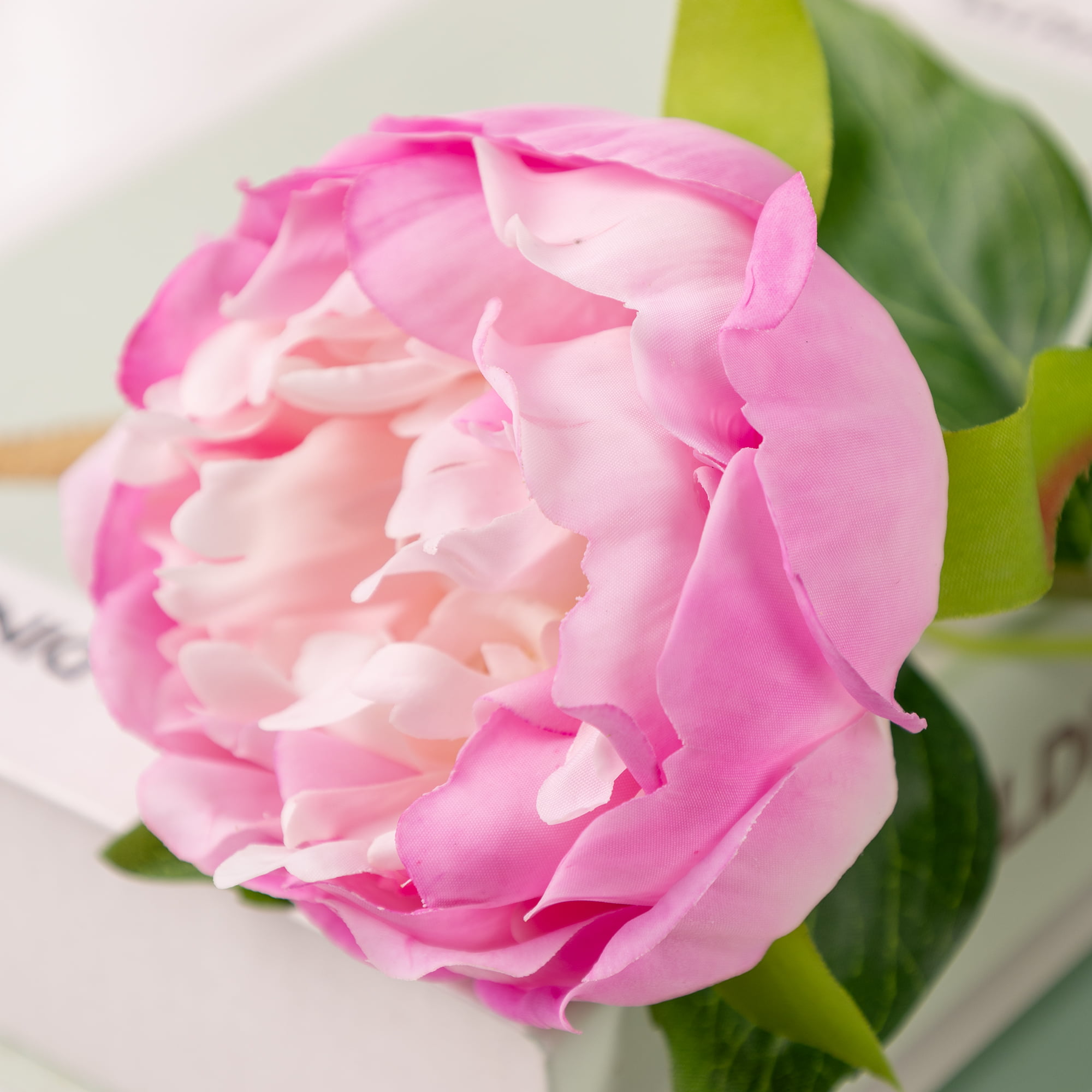60cm Real-Touch Lydia Peony Stem