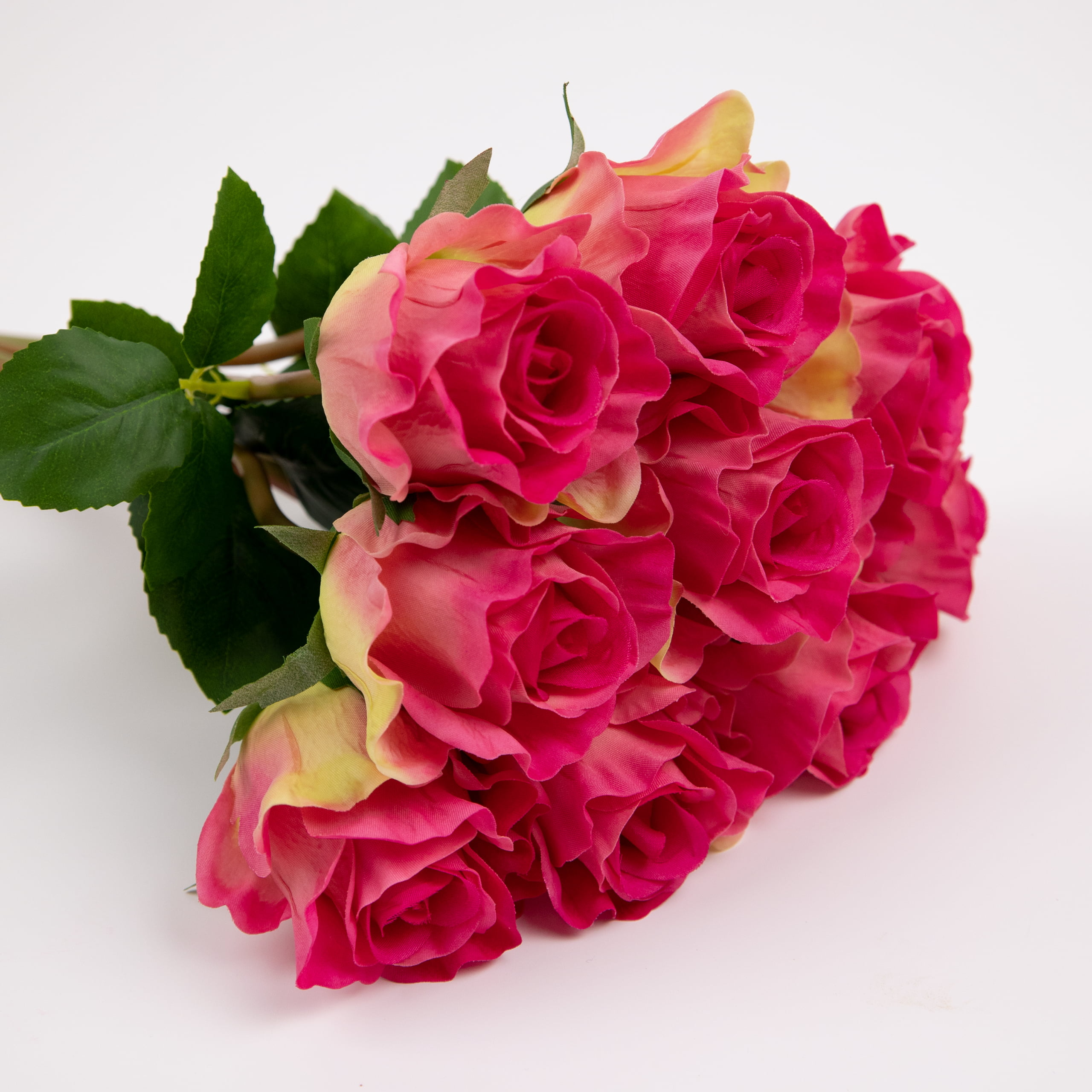 45cm Real-Touch 9 Heads Charlotte Rose Bundle