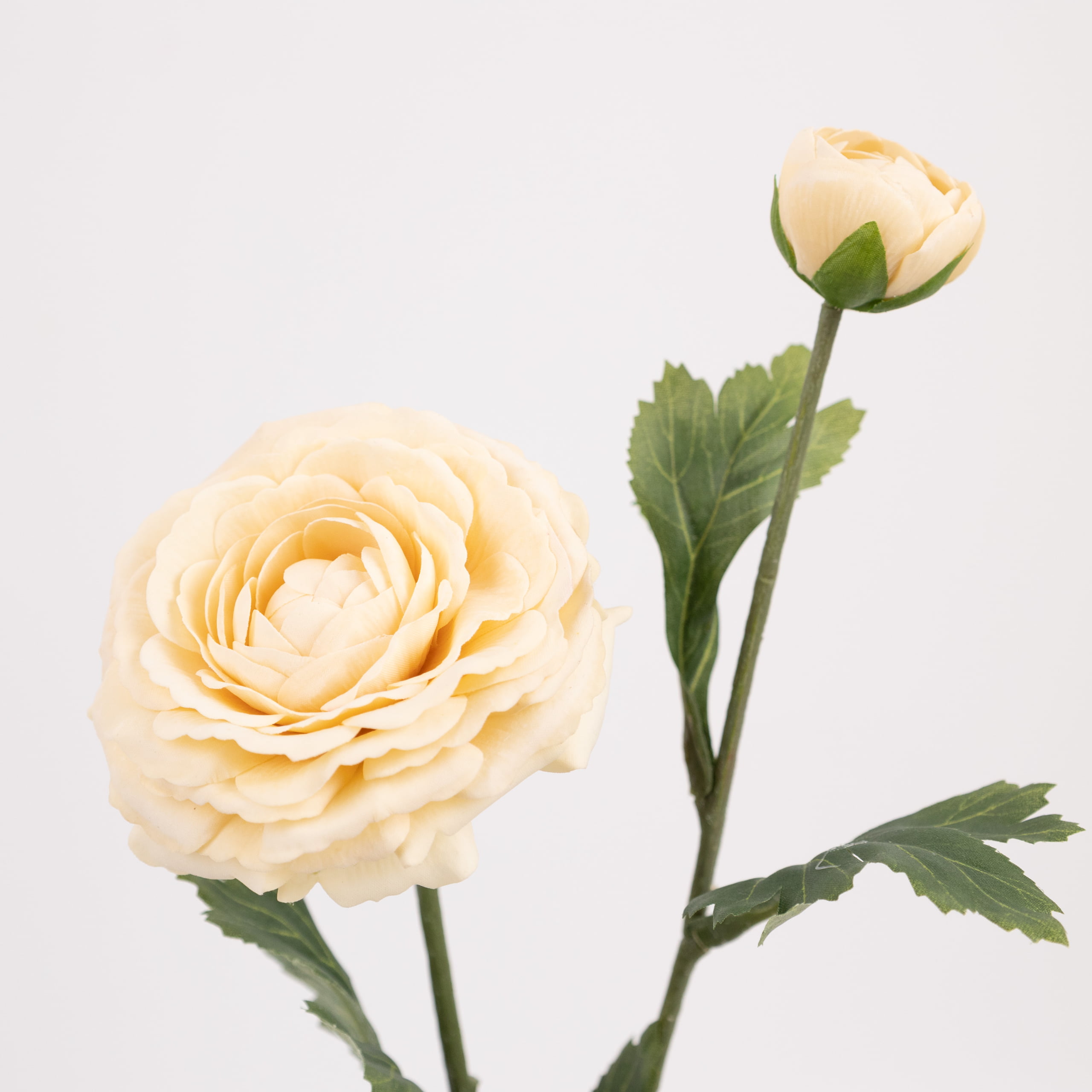 49cm Real-Touch 2 Heads Annie Ranunculus Spray