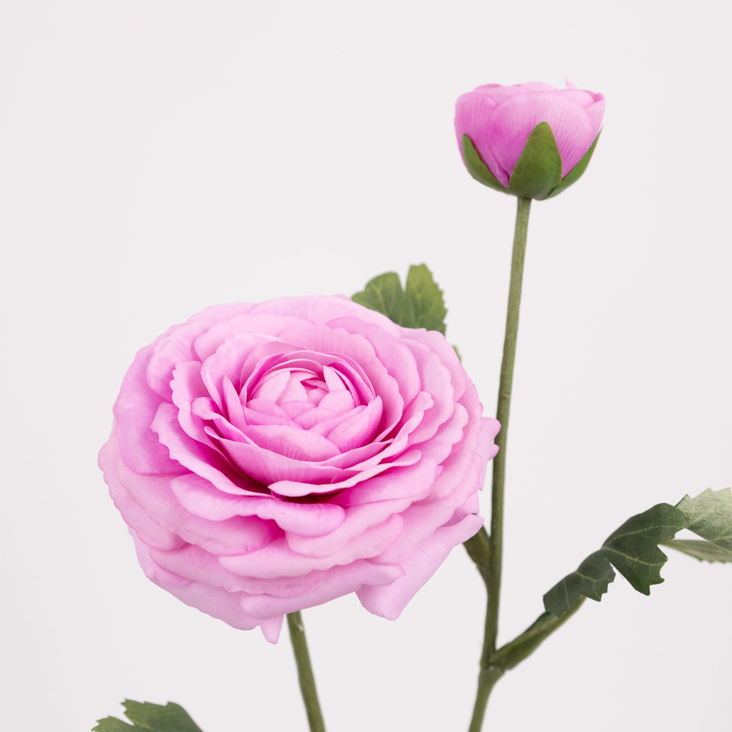 49cm Real-Touch 2 Heads Annie Ranunculus Spray