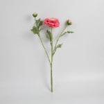 49cm Real-Touch 3 Heads Annie Ranunculus Spray