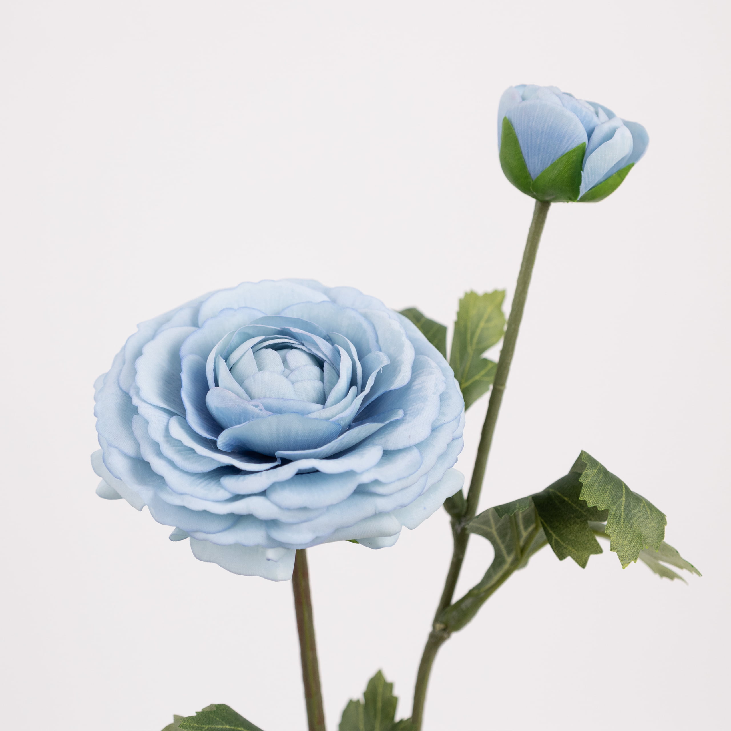 49cm Real-Touch 2 Heads Annie Ranunculus Spray