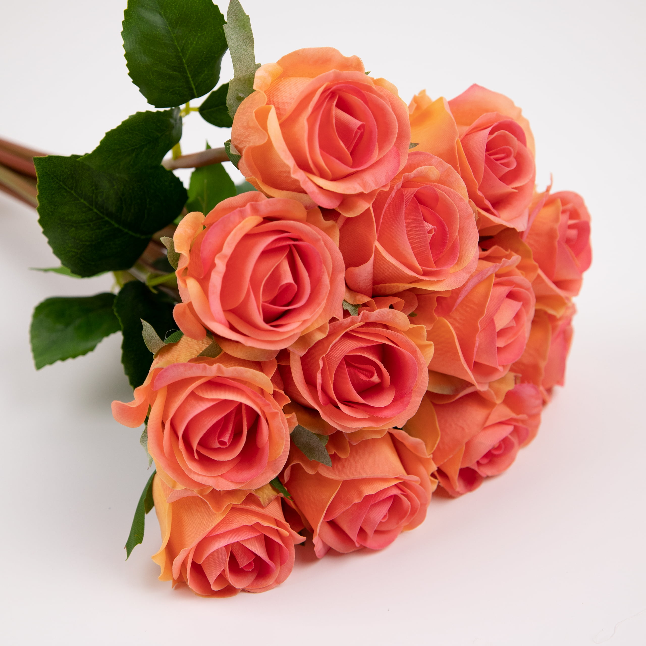 42cm Real-Touch 12 Heads Luna Rose Bundle