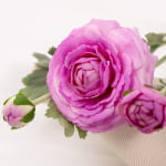 49cm Real-Touch 3 Heads Annie Ranunculus Spray