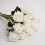 42cm Real-Touch 12 Heads Luna Rose Bundle