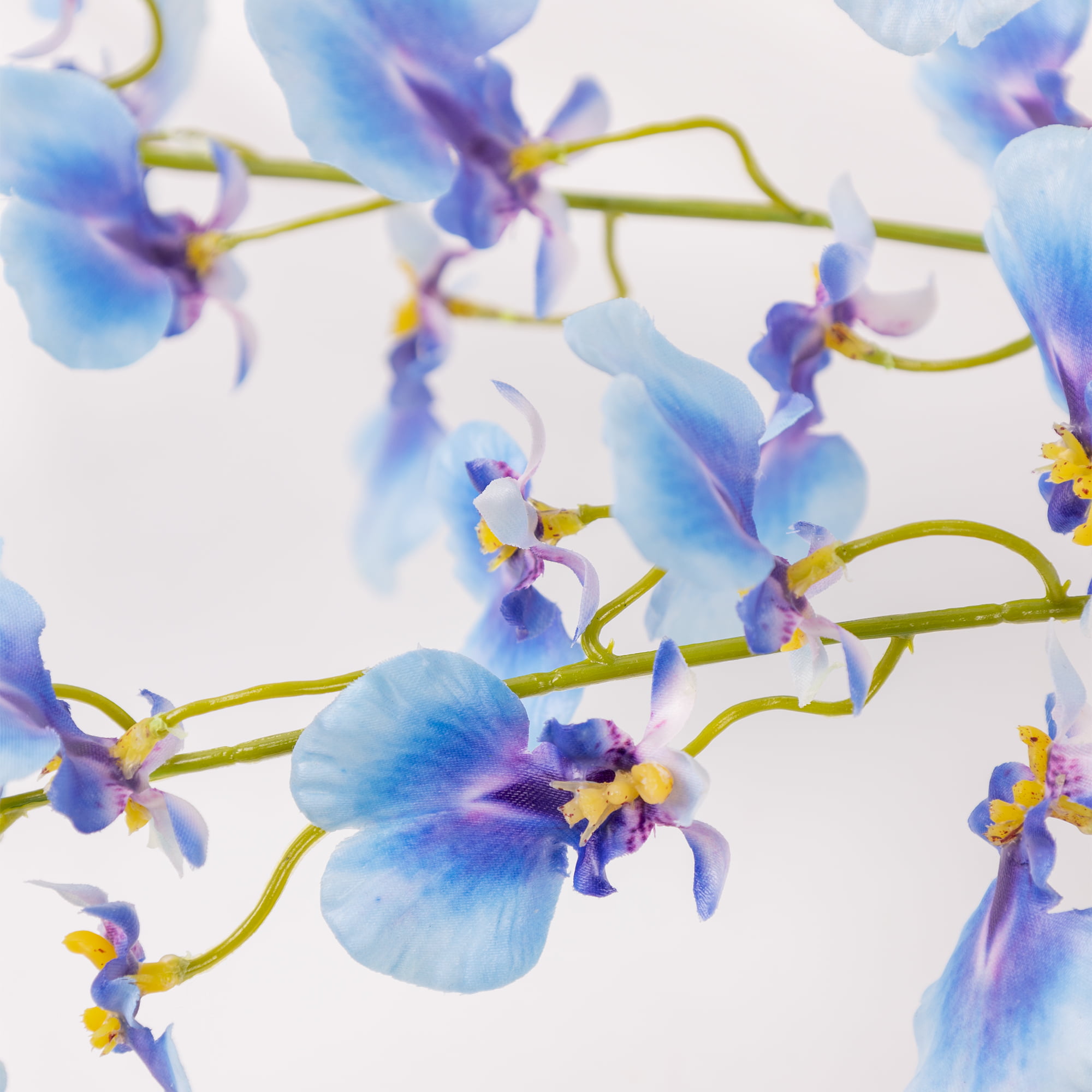 98cm Real-Touch 3 Heads Dancing Orchid Stem