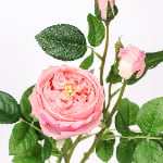71cm Real-Touch 3 Heads Austin Rose Spray