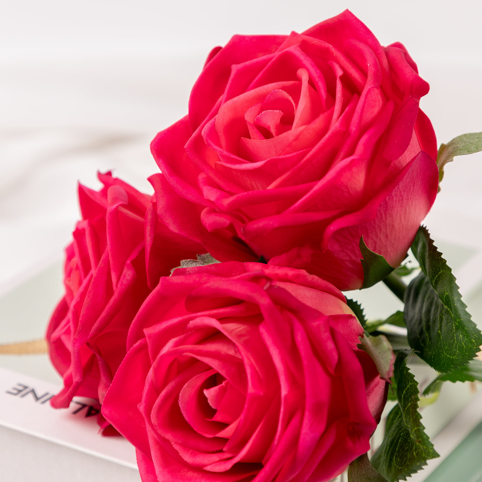 30cm Real-Touch 3 Heads Barbara Rose Bundle