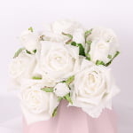 20cm Real-Touch 10 Heads Bella Rose Bundle