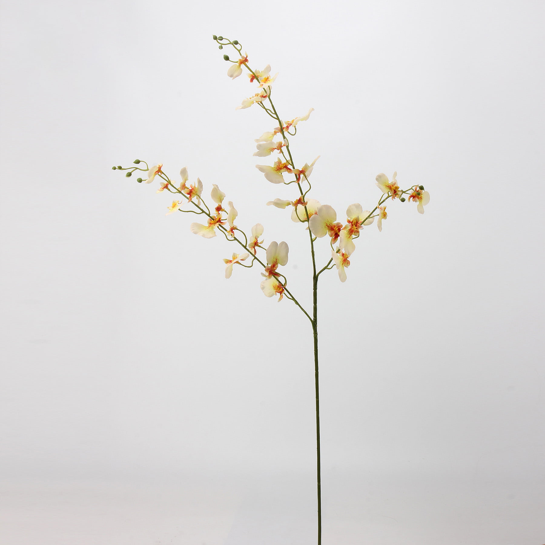 98cm Real-Touch 3 Heads Dancing Orchid Stem