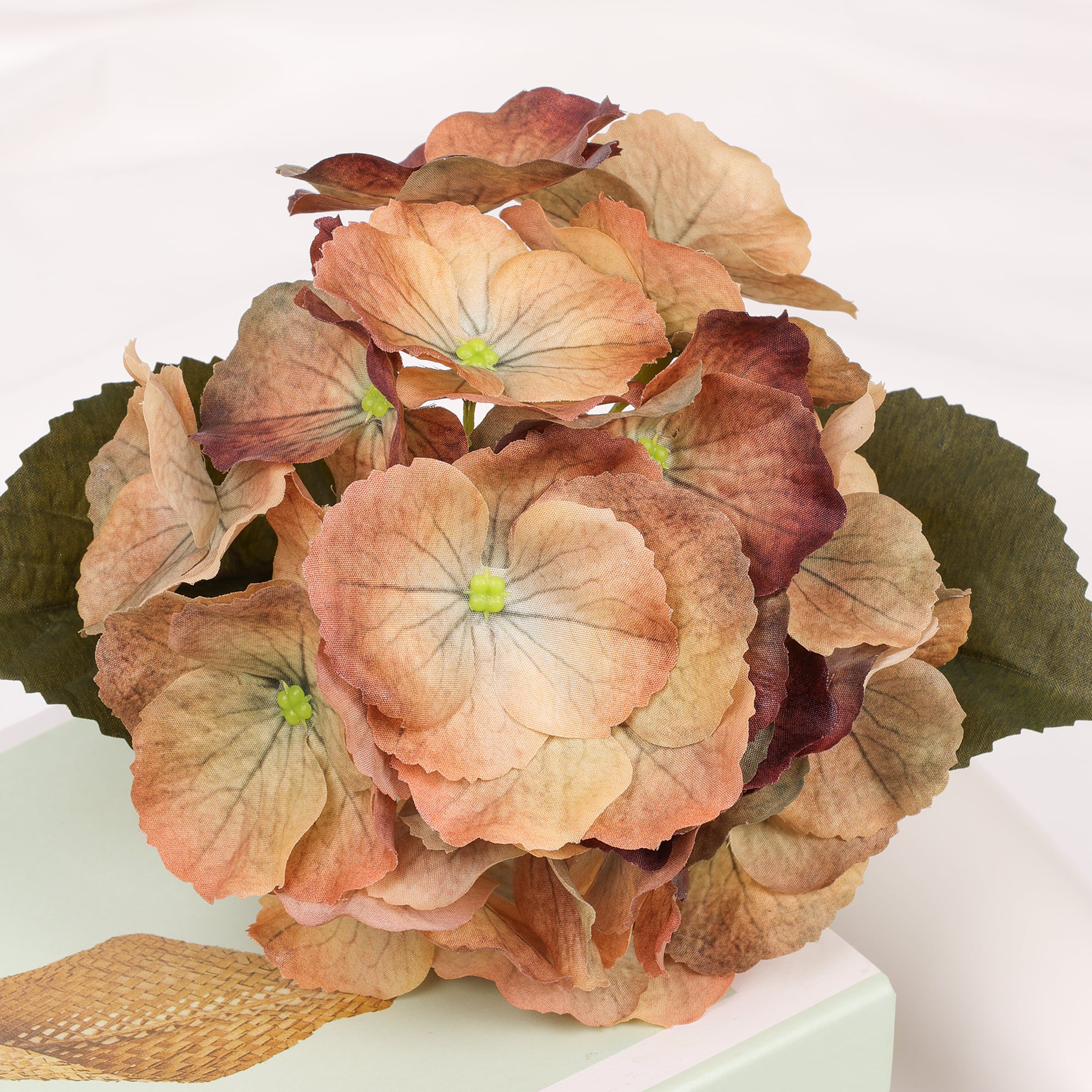 36cm Real-Touch 3D mini 20 Heads Hydrangea Stem
