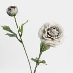 49cm Real-Touch 2 Heads Annie Ranunculus Spray