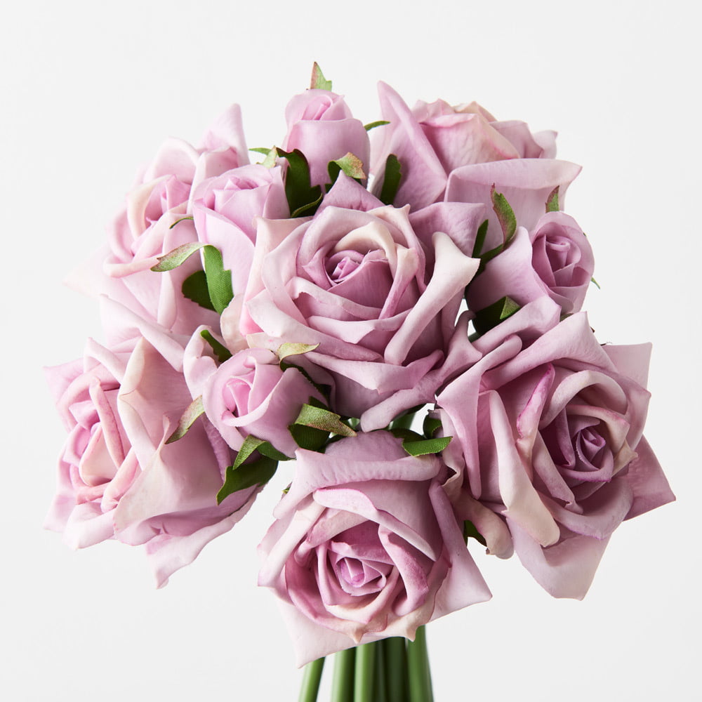 20cm Real-Touch 10 Heads Bella Rose Bundle