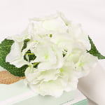 36cm Real-Touch 3D mini 20 Heads Hydrangea Stem