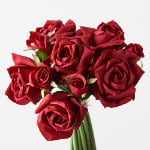 20cm Real-Touch 10 Heads Bella Rose Bundle