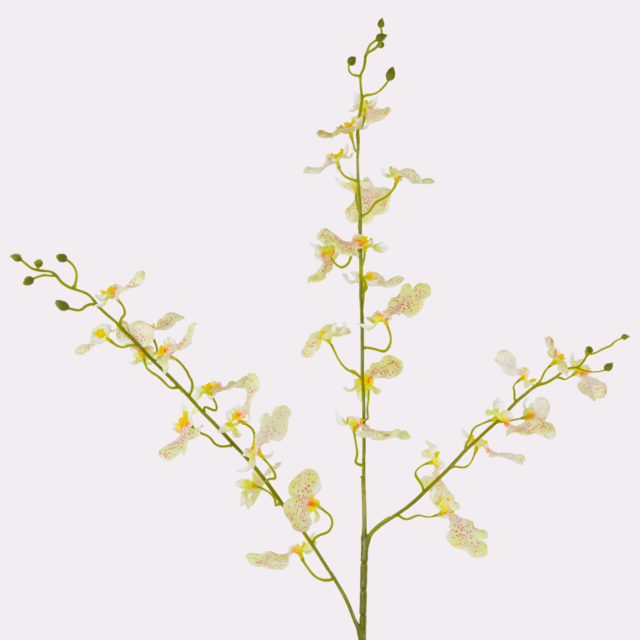 98cm Real-Touch 3 Heads Dancing Orchid Stem