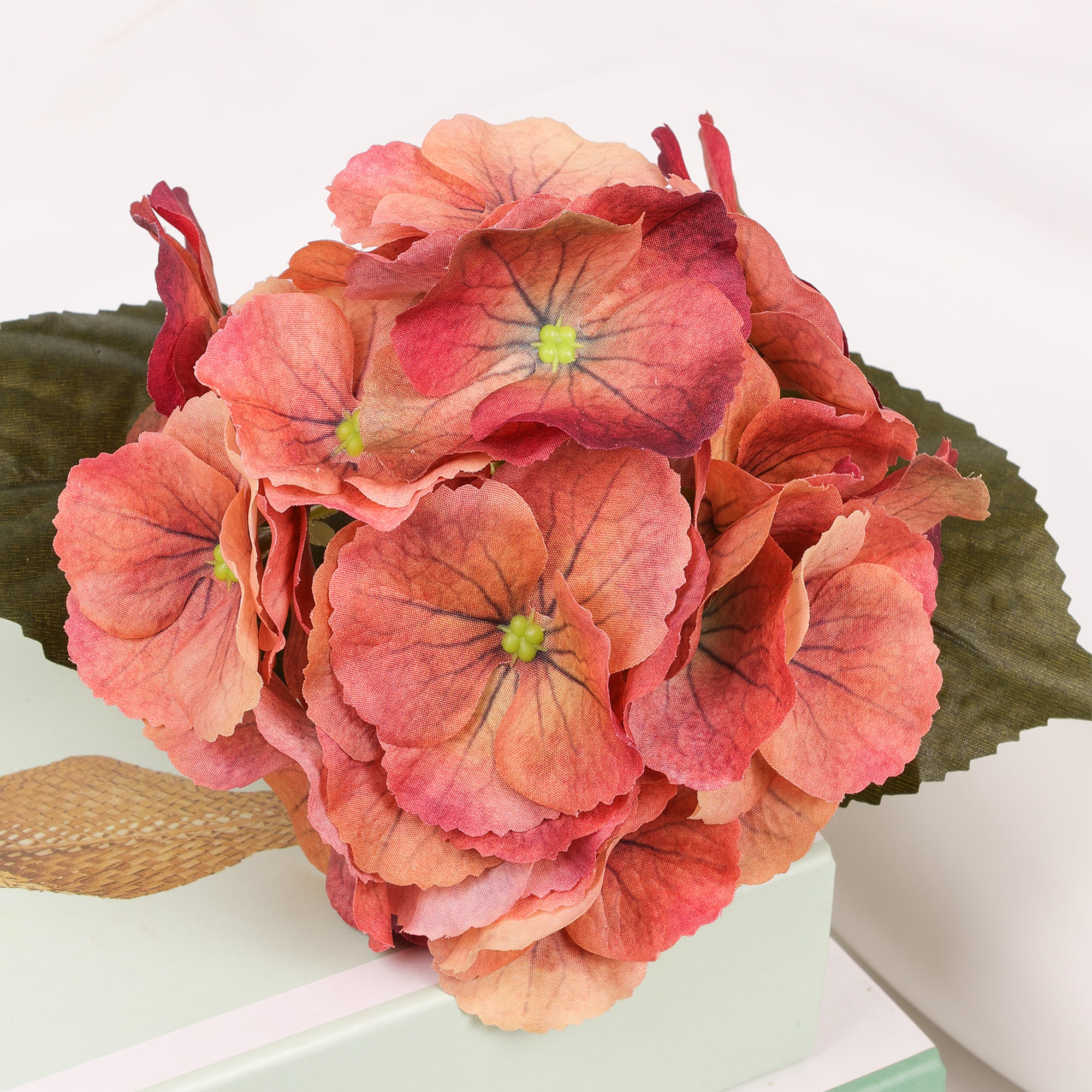 36cm Real-Touch 3D mini 20 Heads Hydrangea Stem