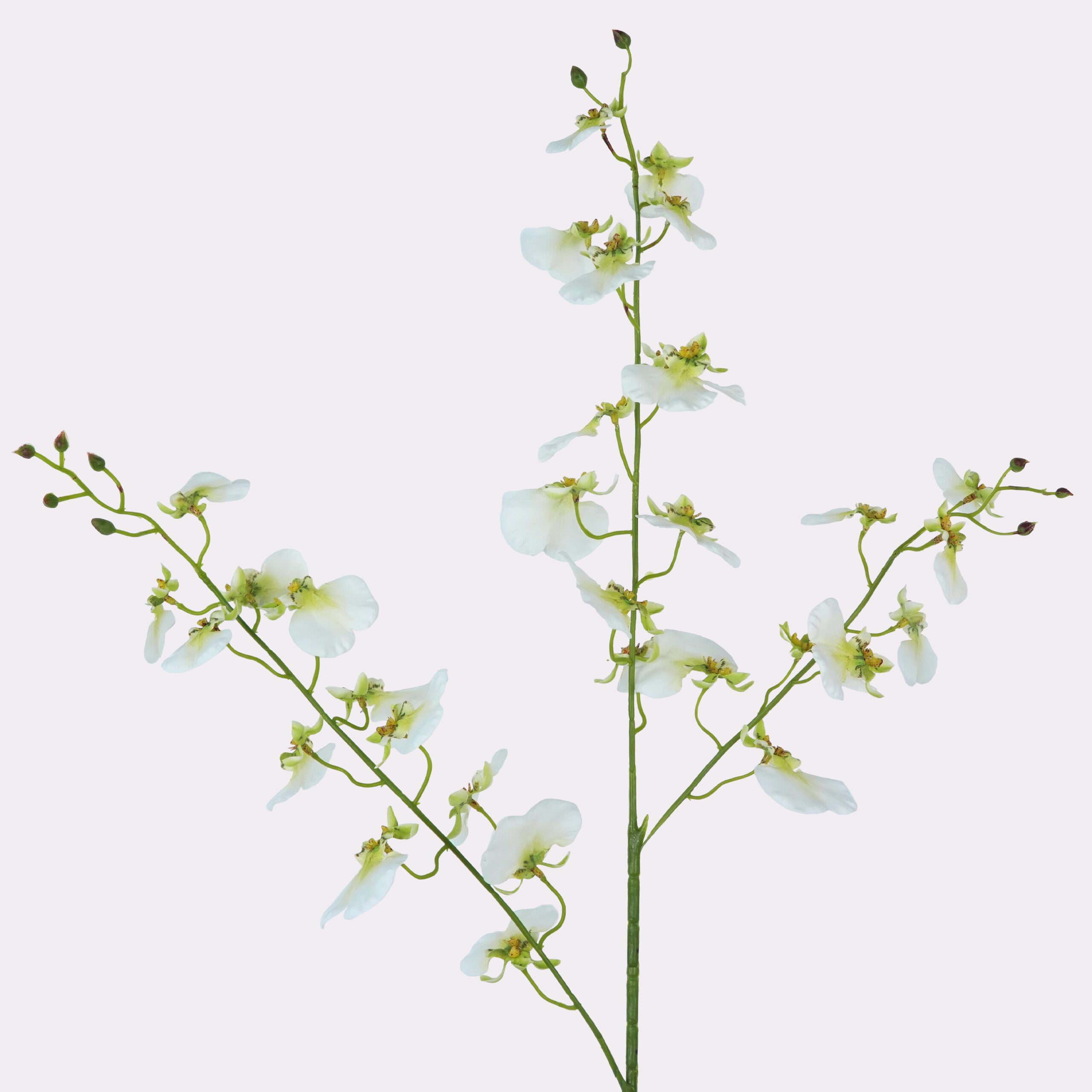 98cm Real-Touch 3 Heads Dancing Orchid Stem