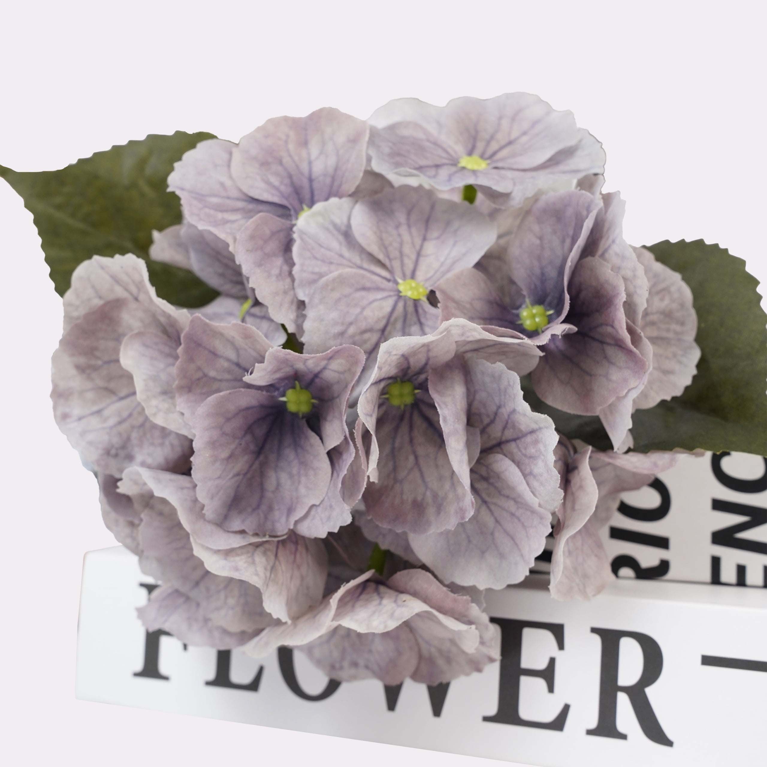 36cm Real-Touch 3D mini 20 Heads Hydrangea Stem