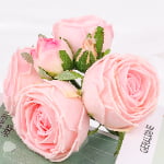 20cm Real-Touch 6 Heads Bernice Rose Bundle
