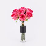 28cm Real-Touch 7 Heads Sofia Rose Bundle