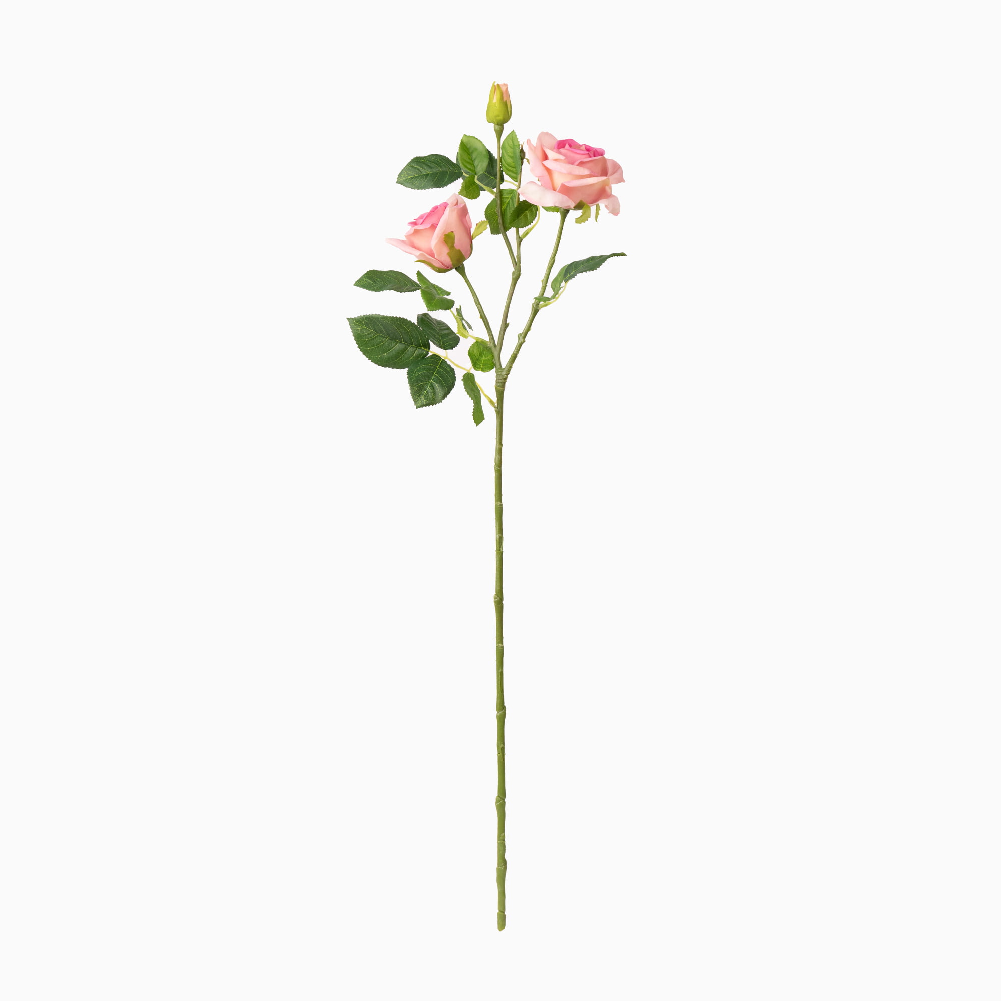 80cm Real-Touch 3 Heads Denise Rose Spray