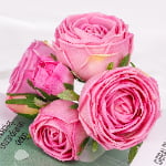 20cm Real-Touch 6 Heads Bernice Rose Bundle